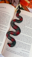 Load image into Gallery viewer, Rose Snake Bookmark
