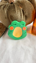 Load image into Gallery viewer, Light Green Sleeping Frog Fidget Stone
