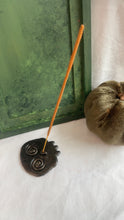 Load image into Gallery viewer, Gold sheen Skull Incense Burner
