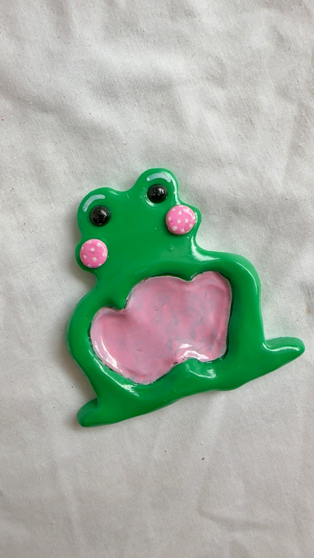 Large Frog Fidget Stone