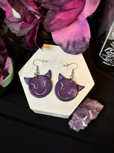 Load image into Gallery viewer, Devil Emoji Earrings

