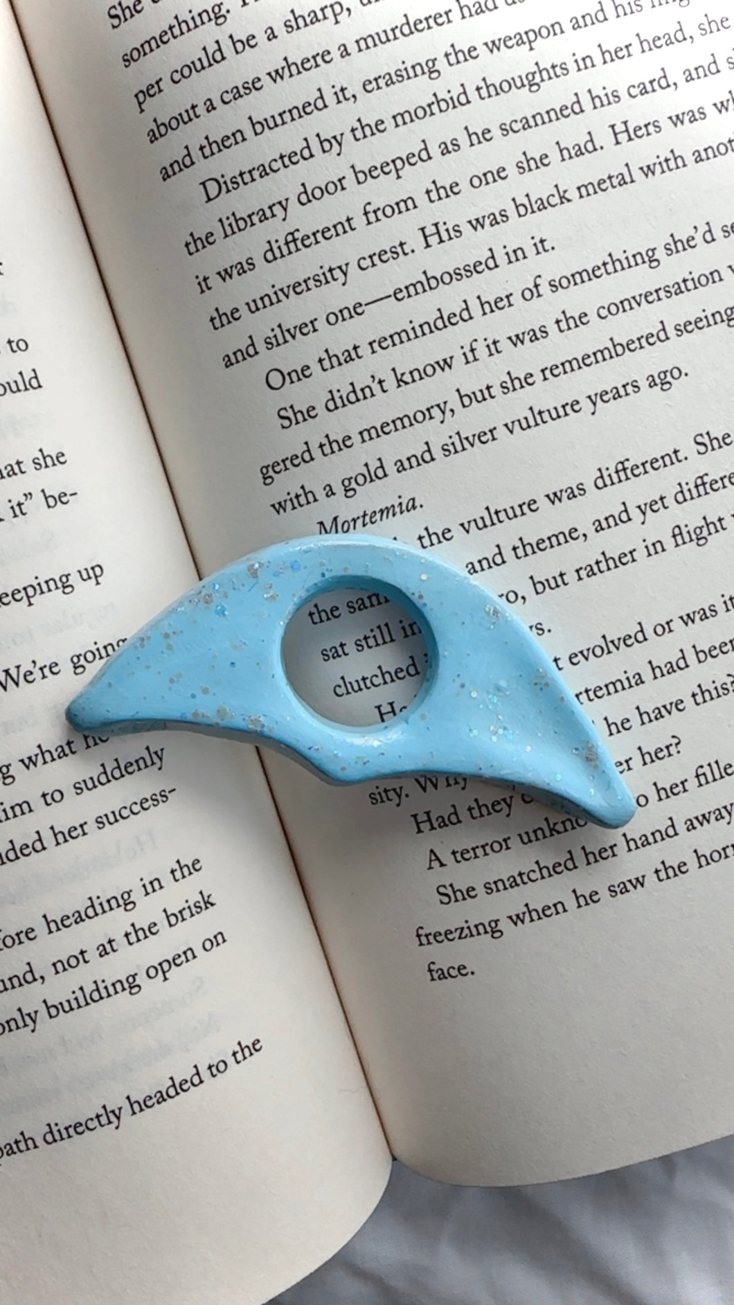 Baby Blue Moon Book Opener