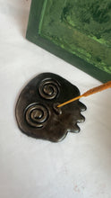 Load image into Gallery viewer, Gold sheen Skull Incense Burner
