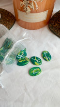 Load image into Gallery viewer, Elder Futhark Green Clay Runes
