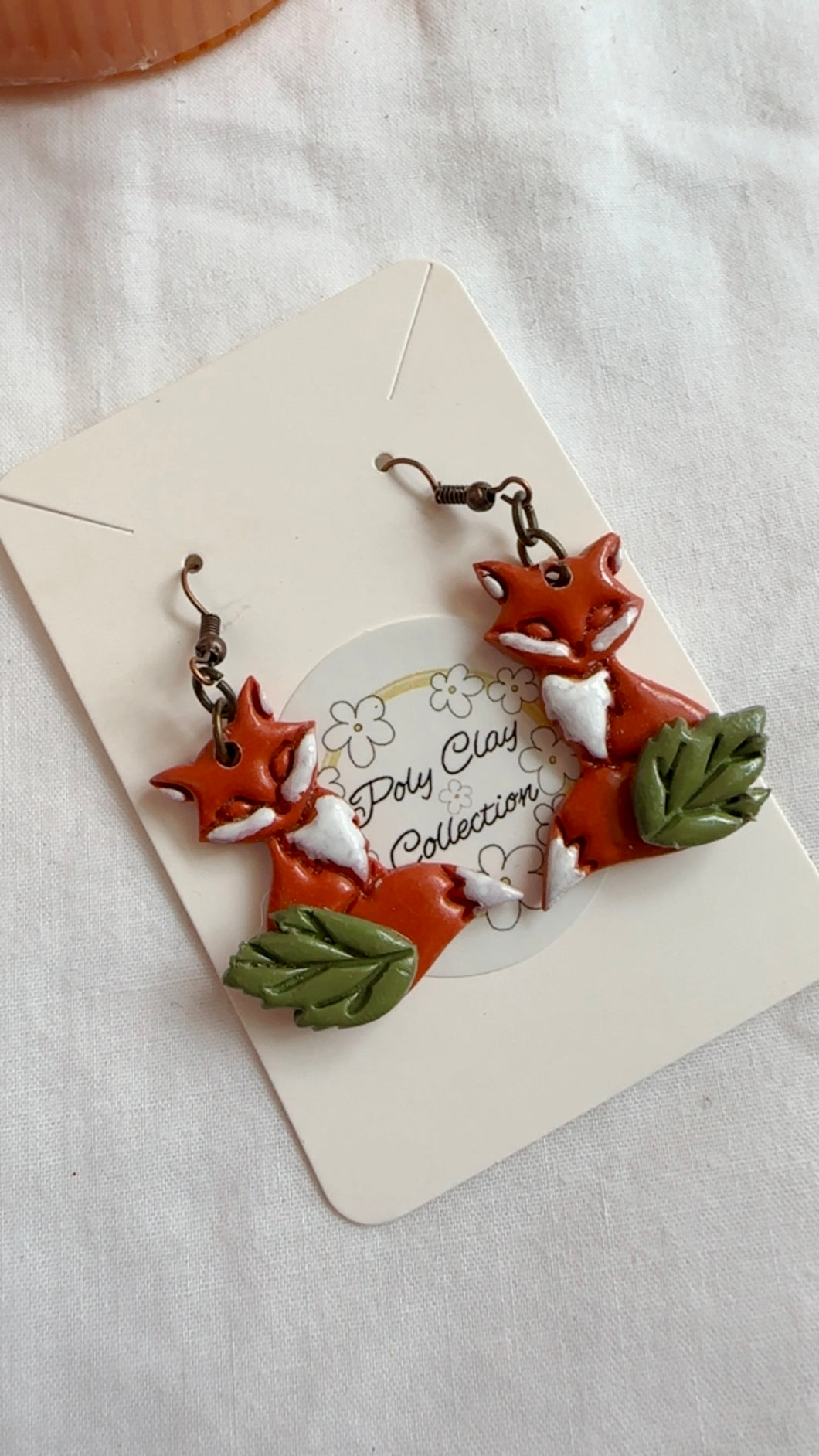 Sleeping Fox Earrings