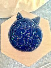 Load image into Gallery viewer, Blue Arctic Fox Fidget Stone
