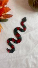 Load image into Gallery viewer, Rose Snake Bookmark
