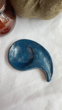 Load image into Gallery viewer, Blue Tear Shaped Fidget Stone
