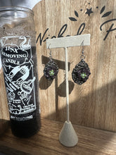 Load image into Gallery viewer, Hellebore Flower Frame Earrings

