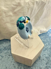 Load image into Gallery viewer, Blue Penguin Fidget Stone
