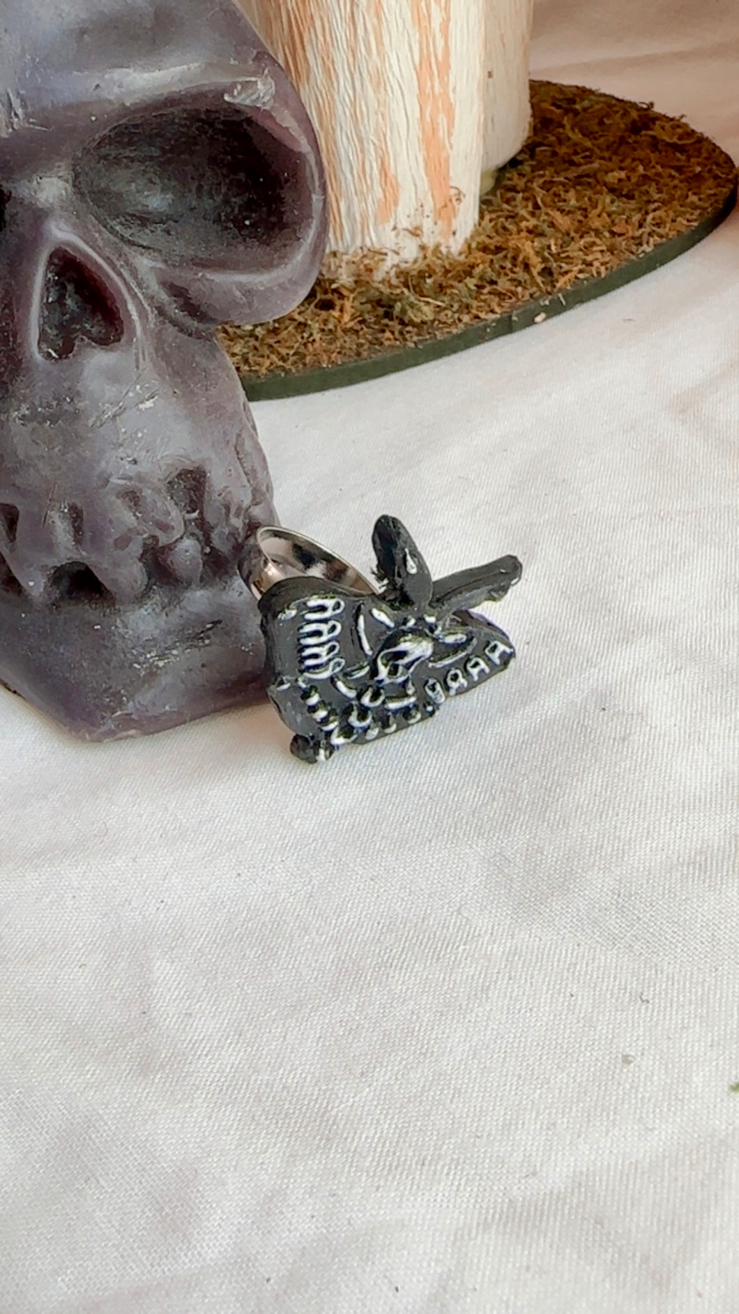 Death Moth Ring