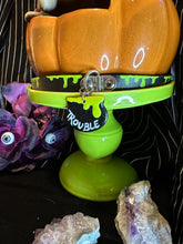 Load image into Gallery viewer, Green Trouble Cauldron Choker
