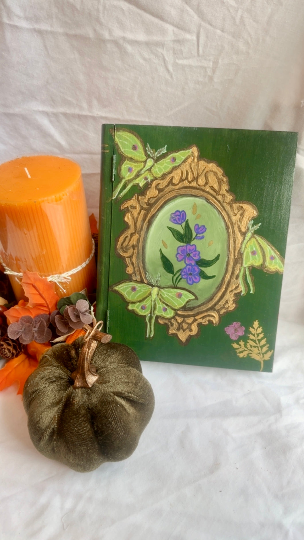 Luna Moth Book Box