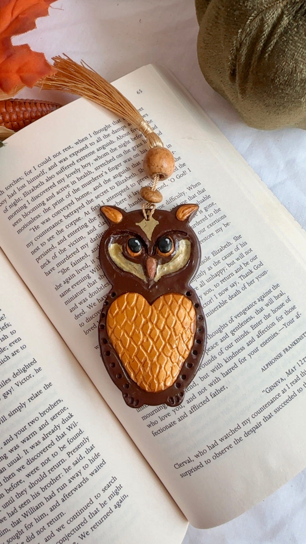 Owl bookmark