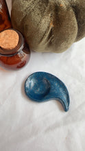 Load image into Gallery viewer, Blue Tear Shaped Fidget Stone
