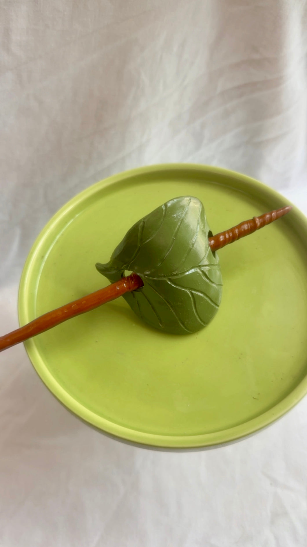 Leaf Hair Stick Barrette