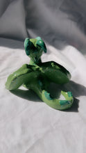 Load image into Gallery viewer, Green Sage Dragon figurine
