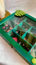 Load image into Gallery viewer, Green Mushroom Jewelry Storage Box
