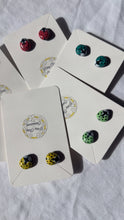 Load image into Gallery viewer, Ladybug Stud Earrings
