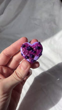 Load and play video in Gallery viewer, Faux Berry Jam Heart Cake
