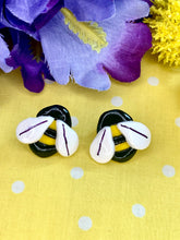 Load image into Gallery viewer, Bumble Bee Studs
