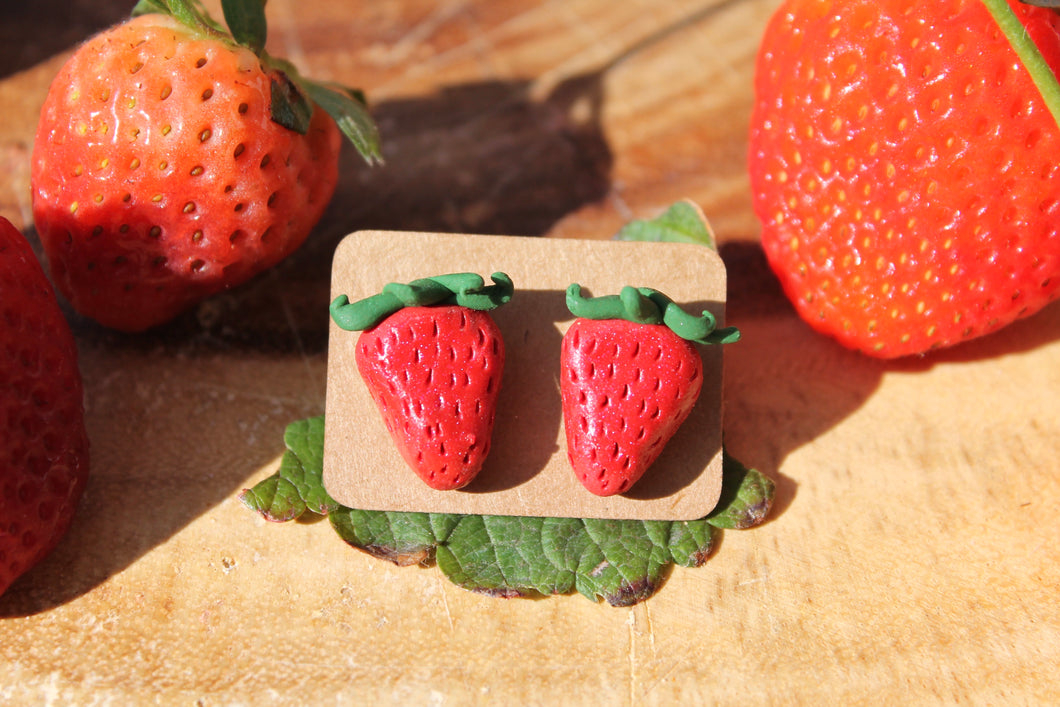 Strawberry Studs