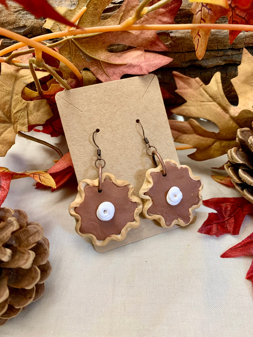 Pumpkin Pie Earrings